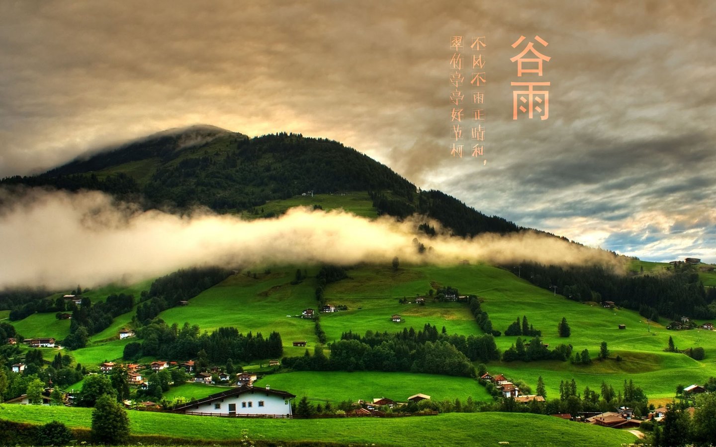 二十四节气 24节气 节气 风景 自然 风光 节日 谷雨