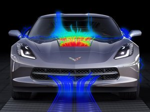 汽车 超跑 克尔维特 灰色 corvette