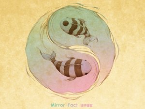 动漫 卡通 插画 手绘 Mirror Fact 镜子现实