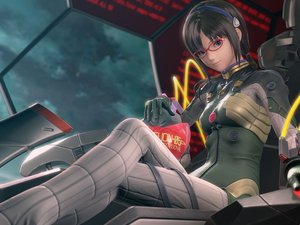 安卓动漫 EVA 3D版 眼镜娘 新世纪福音战士手机壁纸
