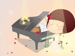 安卓动漫 麦拉风 我的婚纱系列手机壁纸