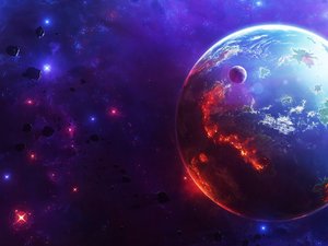 安卓创意 星空手机壁纸