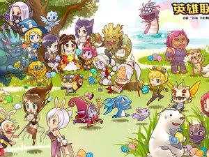 安卓动漫 英雄联盟 漫友无线 手绘 原创手机壁纸