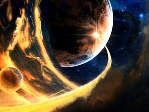 安卓科幻 太空 宇宙 星球手机壁纸