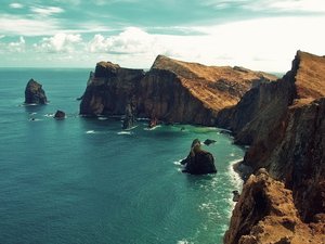 安卓风景 自然风光 蓝天 白云 大海手机壁纸