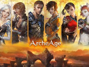 安卓游戏 上古世纪 插画 角色 arche age手机壁纸