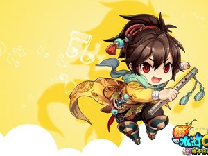 安卓游戏 游戏角色 水浒Q传 浪子归来手机壁纸