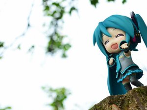 小清新 初音 手办 可爱