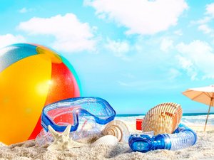 安卓小清新 清新淡雅 海边 夏天手机壁纸