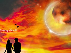 安卓经典 A Dreamy World 梦幻 世界 艺术 设计手机壁纸