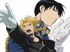 安卓钢之炼金术师 日本动漫 Full Metal Alchemist手机壁纸