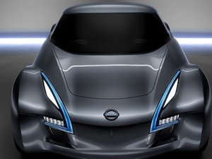 安卓Nissan 日产 尼桑 电动车 跑车 汽车 宽屏手机壁纸