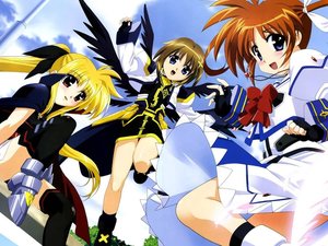 安卓动漫 CG 漫画 魔法少女奈叶 美女 可爱 清纯 性感 草泥马手机壁纸