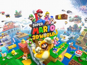 超级玛丽 mario 3D 卡通