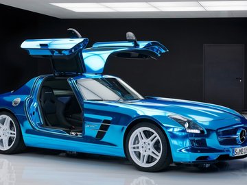 汽车 超跑 奔驰 SLS AMG Mercedes-Benz SLS AMG Coupe