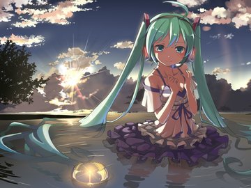 动漫 动漫少女 歌手 初音