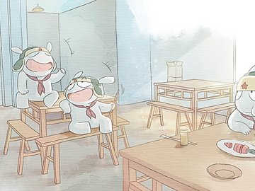 动漫 插画 手绘 原创 米兔