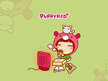 炫酷 设计 手绘 PuppyRed