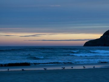 风景 大海 沙滩 浪花