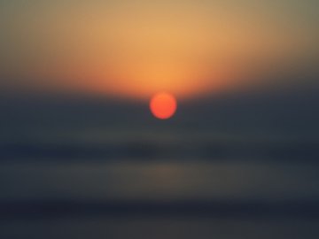 风景 落日 夕阳 地平线 海洋 大海 落日余晖