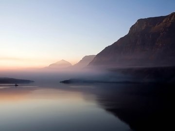 落日余晖 风景