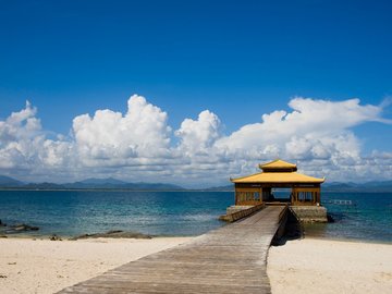 风景 海洋天堂