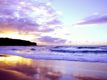 风景 海边 大海 落日 夕阳 海洋天堂