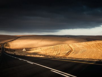 风景 公路 摄影