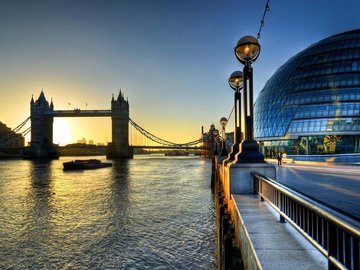 风景 城市 伦敦 塔桥