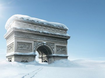 风景 冰天雪地