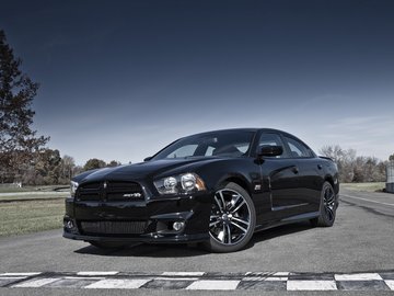 Dodge 道奇 Charger 汽车 宽屏 跑车 黄色