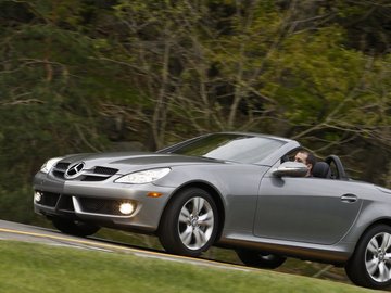 Mercedes Benz 奔驰 SLK350 汽车 宽屏