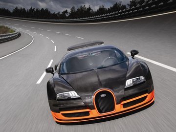 Bugatti Veyron 布加迪 威龙 超跑 跑车 汽车 宽屏