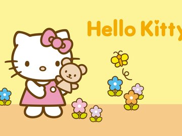 Hello Kitty 可爱 卡通 宽屏