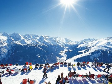 风景 风光 自然风景 高清 宽屏 雪山 阳光