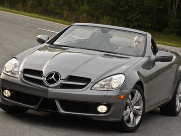 Mercedes Benz 奔驰 SLK350 汽车 宽屏