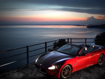 Maserati GranCabrio Sport 玛莎拉蒂 跑车 汽车 宽屏