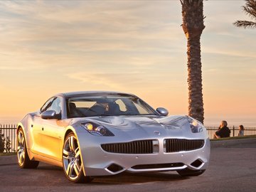 Fisker Karma Hybrid 混合动力 跑车 汽车 宽屏