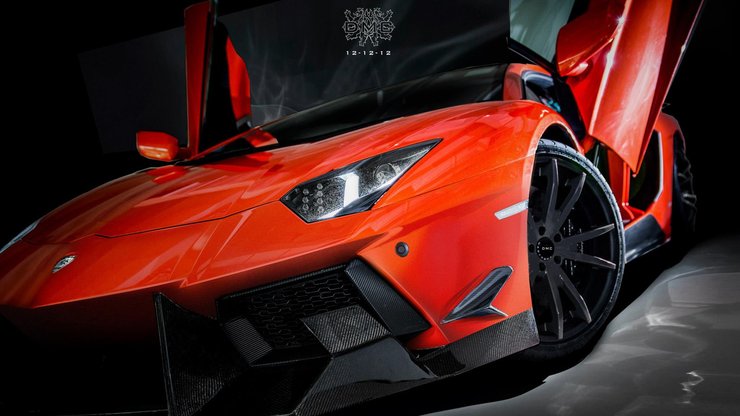 汽车 超跑 兰博基尼 Aventador