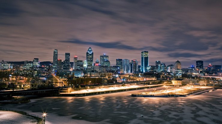 风景 城市 加拿大 蒙特利尔 夜景