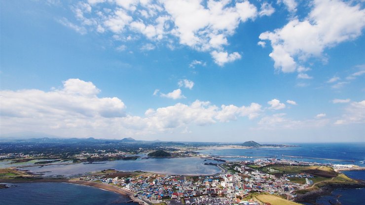 风景 旅游胜地 济州岛