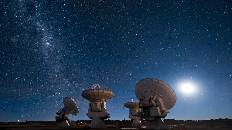 风景 摄影 星空 银河