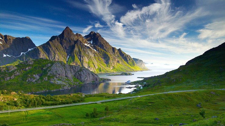 绿色 明媚 美景 旅游 自然