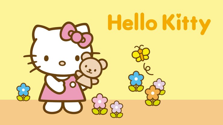 Hello Kitty 可爱 卡通 宽屏