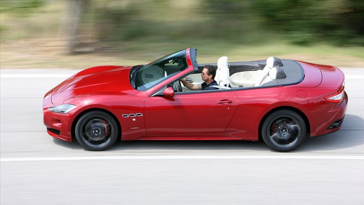 Maserati GranCabrio Sport 玛莎拉蒂 跑车 汽车 宽屏