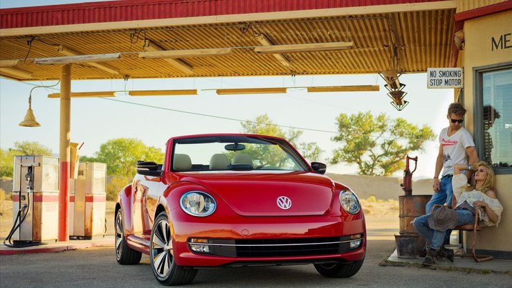 Volkswagen Beetle 大众 甲壳虫 汽车 宽屏