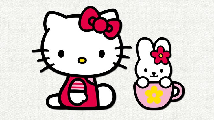 Hello Kitty 可爱 卡通 宽屏