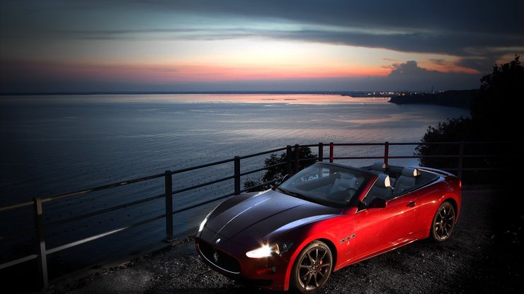 Maserati GranCabrio Sport 玛莎拉蒂 跑车 汽车 宽屏