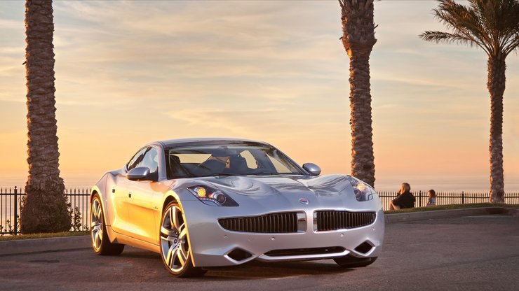 Fisker Karma Hybrid 混合动力 跑车 汽车 宽屏