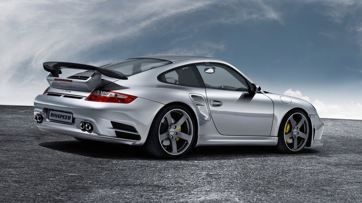 安卓手机汽车 超跑 保时捷 997 turbo 银色高清壁纸